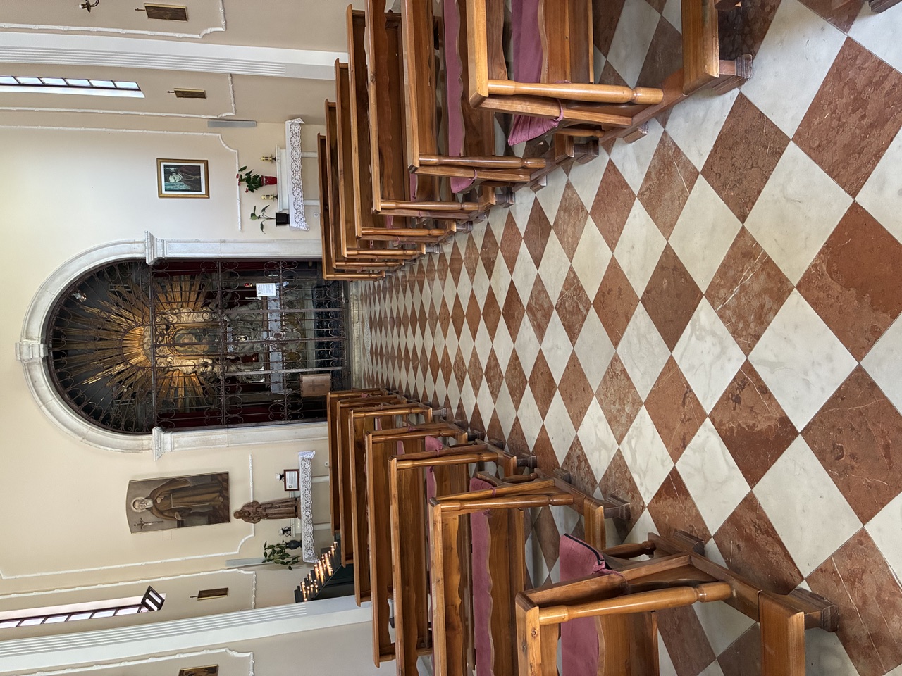 A small church in Zadar welcomed all comers.